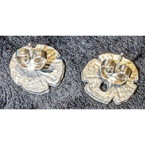 Vintage Yorkshire Designs Collector Series 1978 Pewter Earrings in Trinket Box - Picture 6 of 6